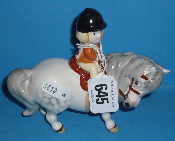 Appraisal: Beswick Thelwell Figure An Angel On Horseback A Grey Pony