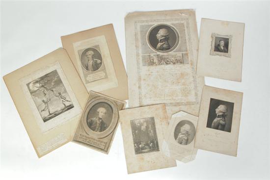 Appraisal: COLLECTION OF EARLY PRINTS OF GENERAL LAFAYETTE Approximately thirty-four prints