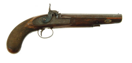 Appraisal: PULMAN TRAVELER'S PISTOL Cal - oct bbl Marked PULMAN on