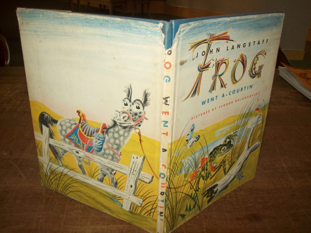 Appraisal: CHILDREN'S LITERATURE ROJANKOVSKY FEODOR and Langstaff John Frog Went a-Courtin'