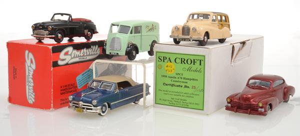 Appraisal: FIVE DIECAST MODELS INCLUDING PATHFINDER SPA CROFT SOMERVILLE AND OTHERS