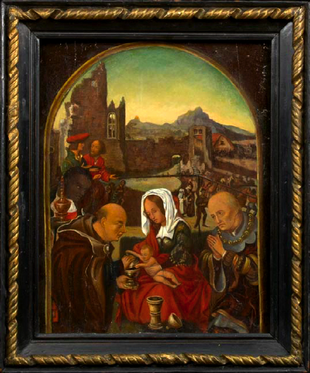 Appraisal: Manner of Pieter Coecke van Aelst Flemish - The Adoration