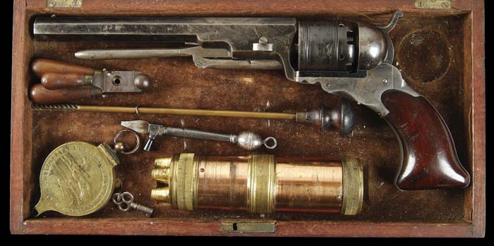 Appraisal: EXTREMELY RARE CASED COLT NO BELT MODEL TEXAS PATERSON REVOLVER