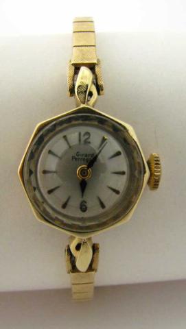 Appraisal: Estate k yellow gold Lady's Girard Perregaux watch with k