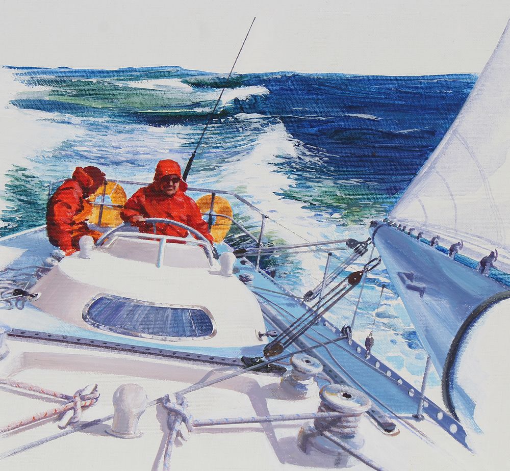 Appraisal: Ron Fletcher B Ocean Racer Yachting Ron Fletcher Australian B