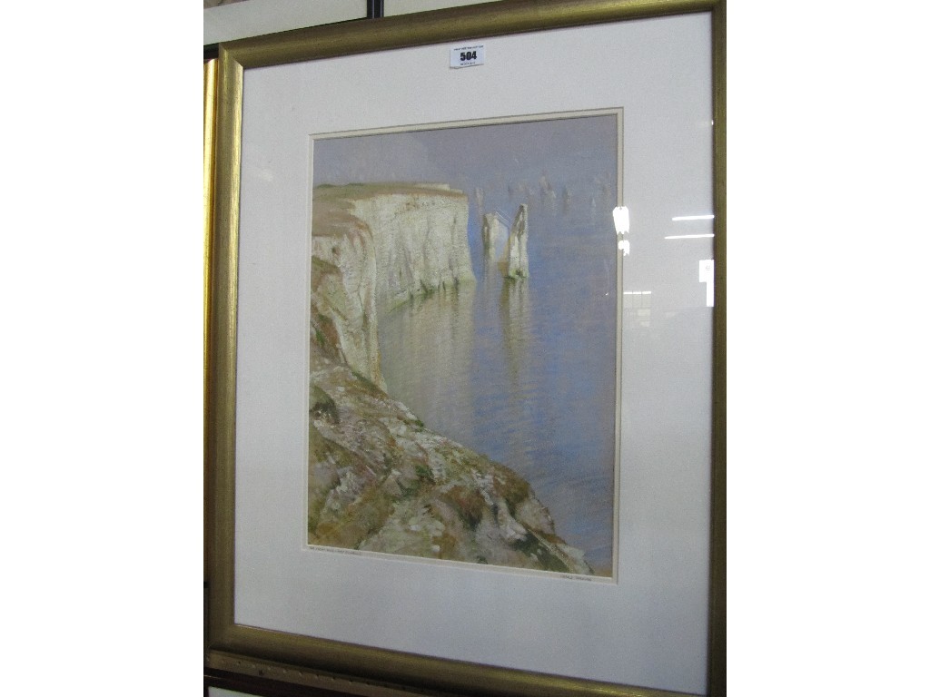 Appraisal: GERALD GARDNER Pastel 'The Yacht Race Mist Clearing' signed recto