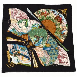 Appraisal: Silk Scarf Brise de Charme Hermes made in France designed