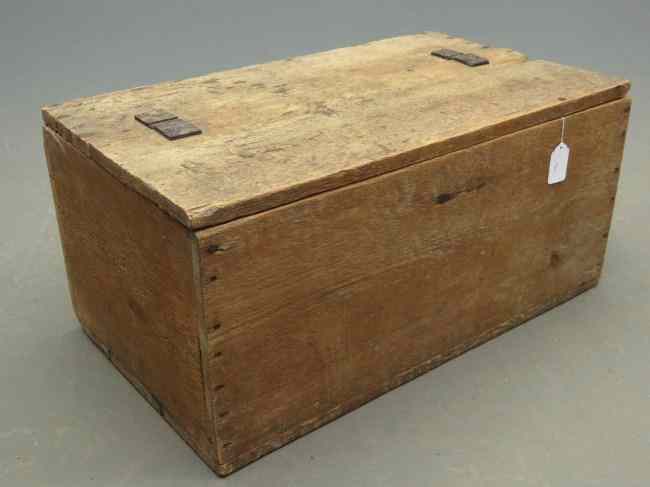 Appraisal: th c pine chest '' W '' D '' Ht