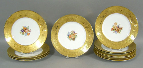 Appraisal: Set of Hutschenreuther plates dia