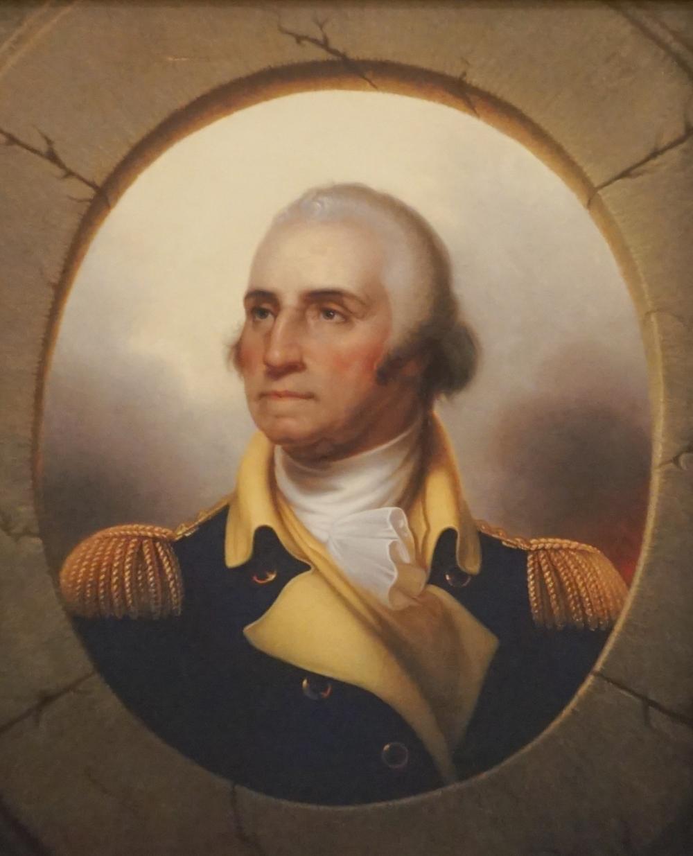 Appraisal: AFTER REMBRANDT PEALE AMERICAN - PORTRAIT OF GEORGE WASHINGTON GICLEE