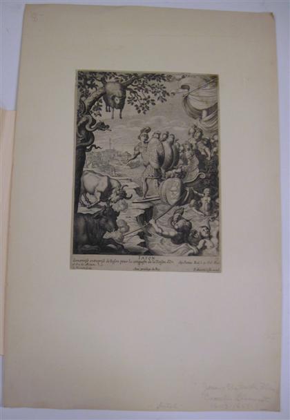 Appraisal: pieces Assorted Etchings Engravings Including Mariette P after Blomart C