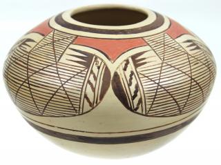 Appraisal: Ceramic Elva Tewaguna Nampeyo Vase Signed Tag Price Measures inches