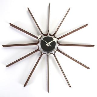 Appraisal: George Nelson Associates Spike wall clock George Nelson Associates Spike