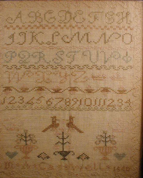 Appraisal: A Victorian sampler worked by M A Casswell in the