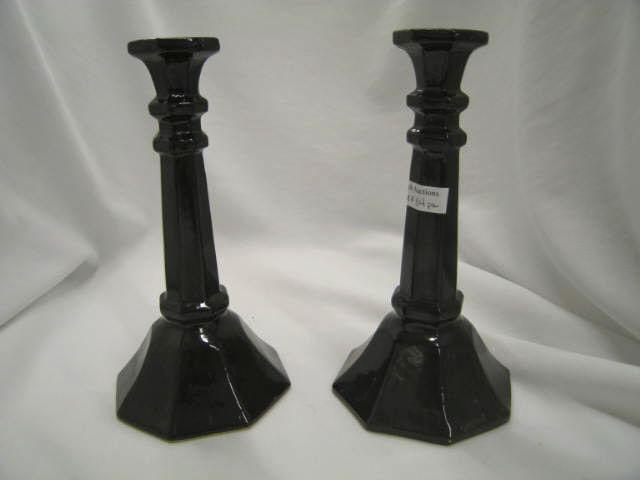 Appraisal: Pair of Dorcester Art Pottery Candlesticks