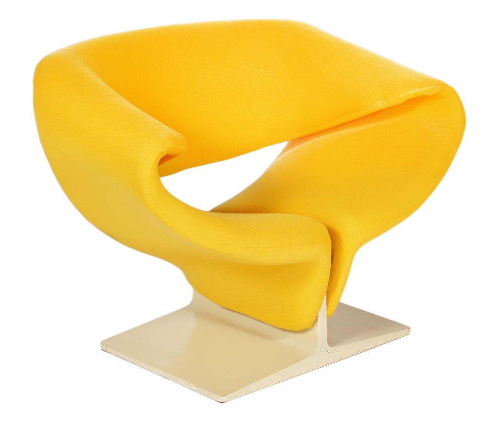 Appraisal: PIERRE PAULIN 'RIBBON' CHAIR BY ARTIFORTCreated in by Pierre Paulin