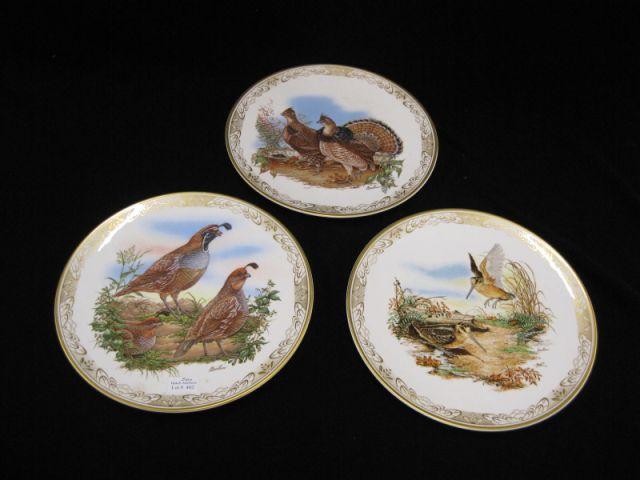 Appraisal: Boehm Bone China Gamebird Plates limited editions excellent