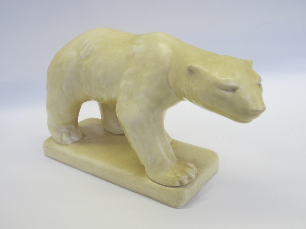 Appraisal: Art Deco Beswick figure of as polar bear model no