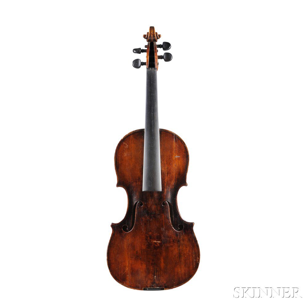 Appraisal: German Violin labeled JOSEPH KLOZ MITTENWALD length of back mm