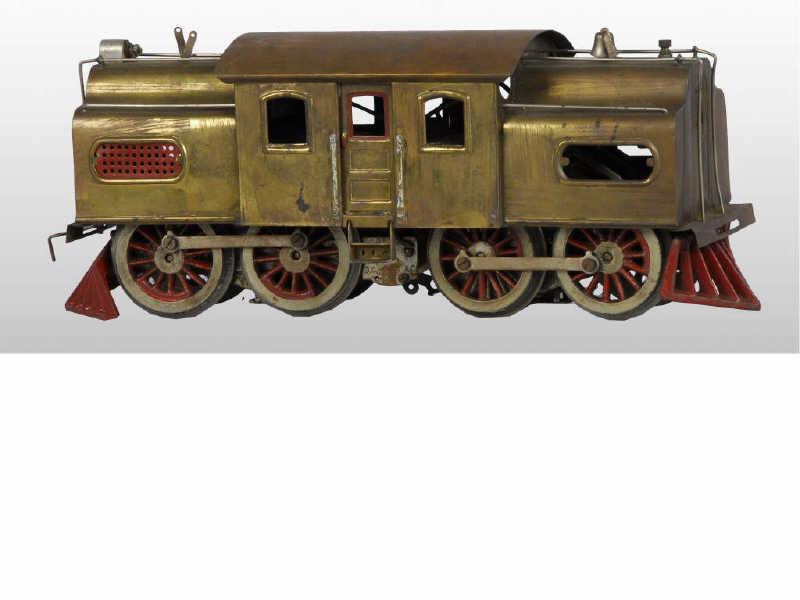 Appraisal: Lionel Standard Gauge Brass Electric Engine Description Dual motors Engine