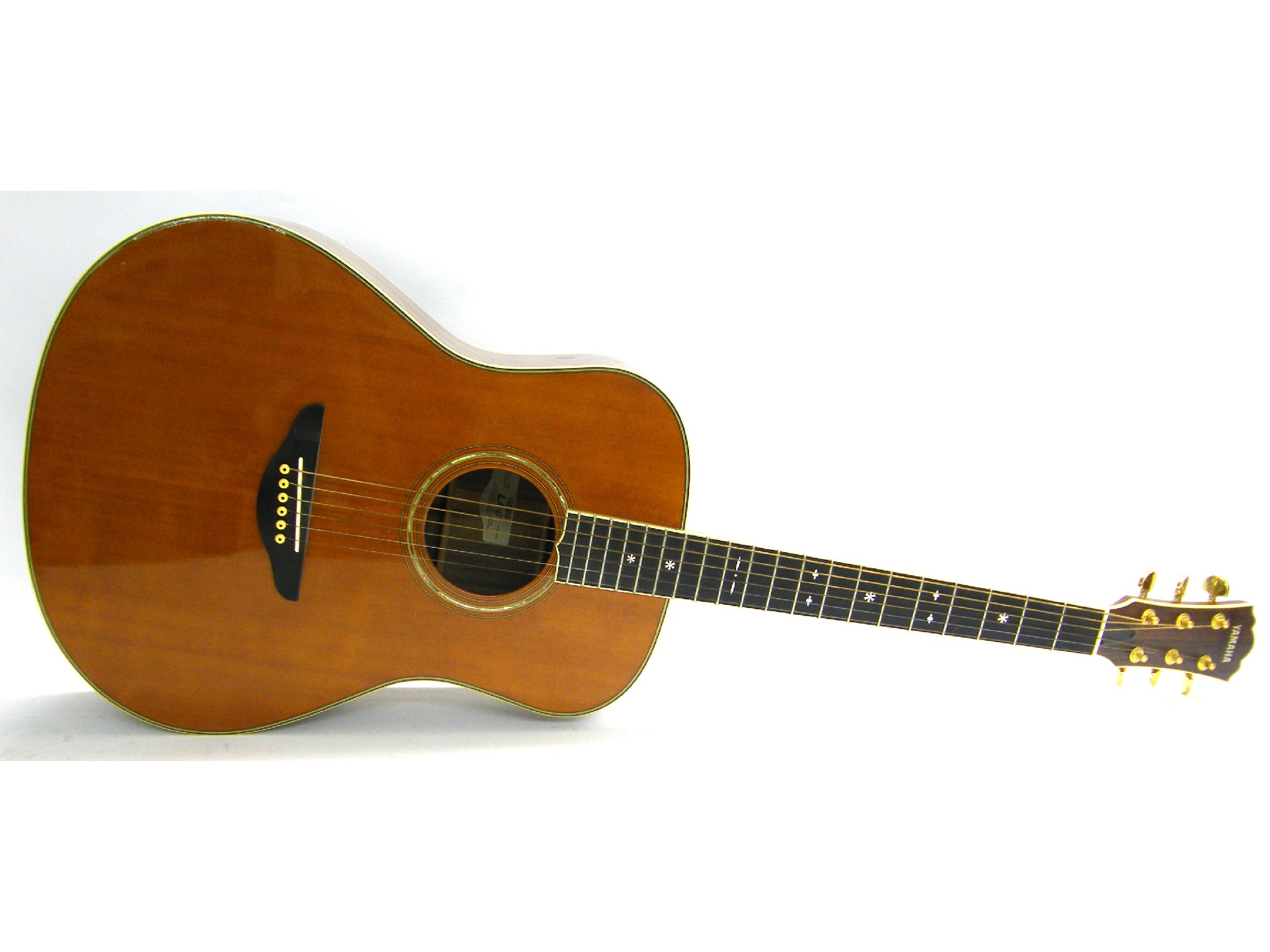 Appraisal: Yamaha LA- acoustic guitar no K - natural top in