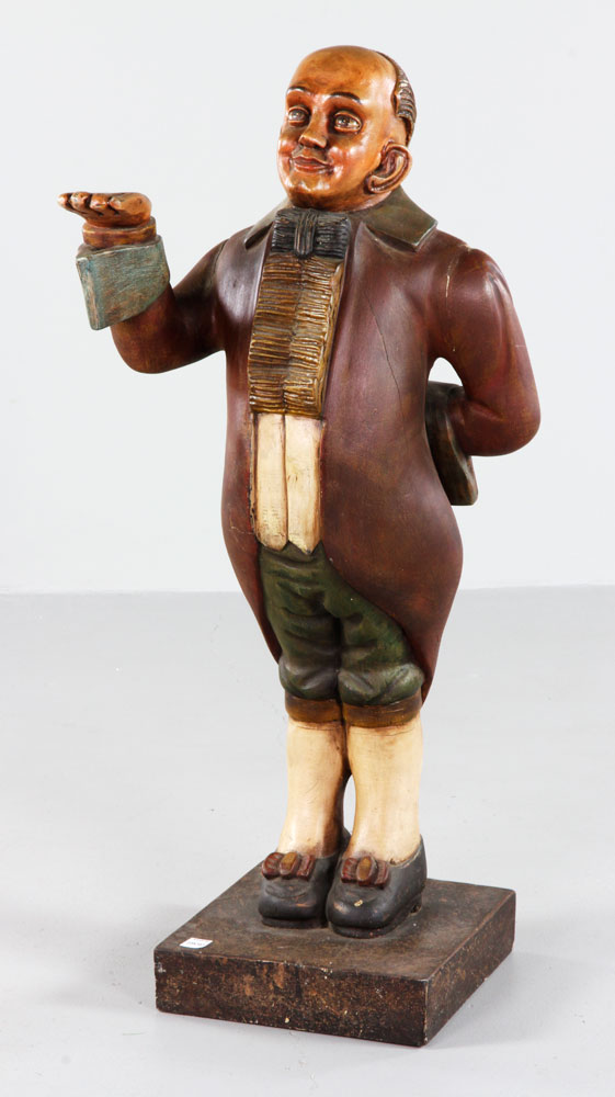 Appraisal: - th C American Wood Sculpture th century American wood