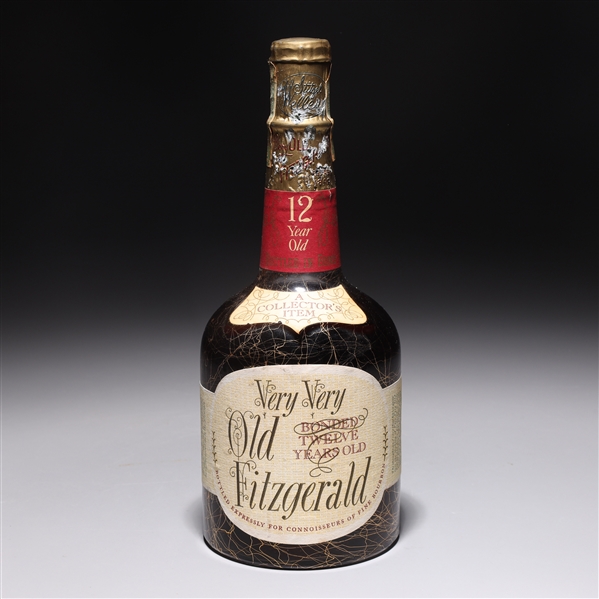 Appraisal: Very very old Fitzgerald year old bourbon in gold vein