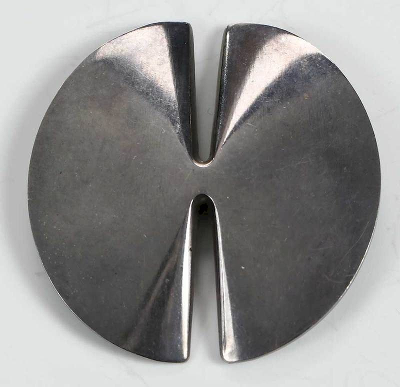 Appraisal: Georg Jensen Sterling Brooch design B Nanna Ditzel - x