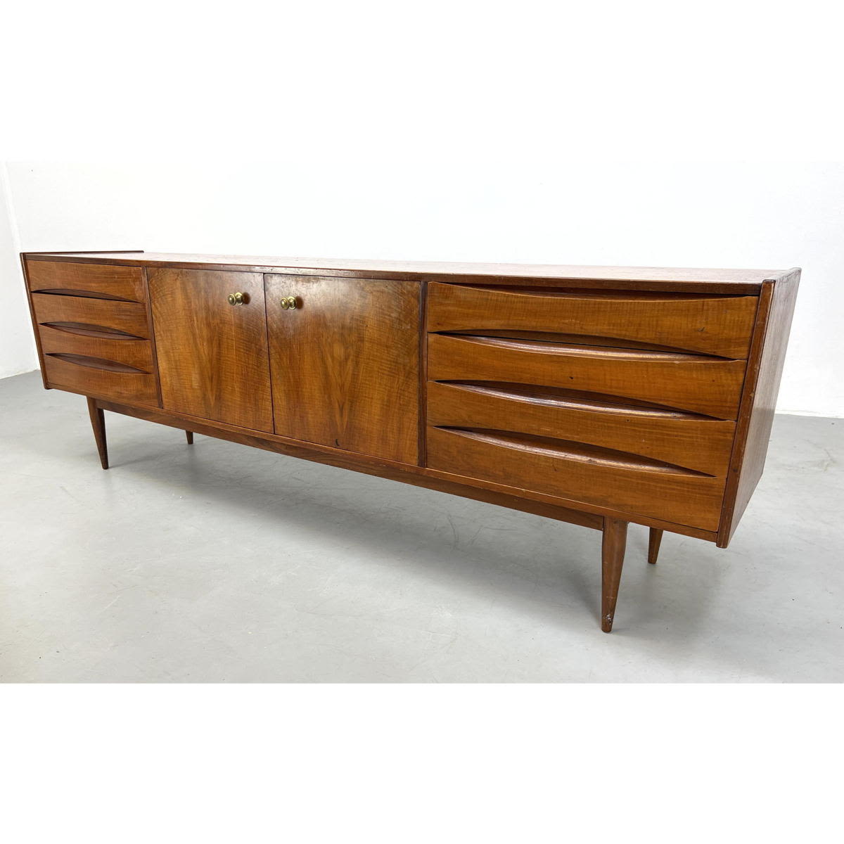 Appraisal: Mid Century Modern Credenza Sideboard Cabinet Raised on legs Arne