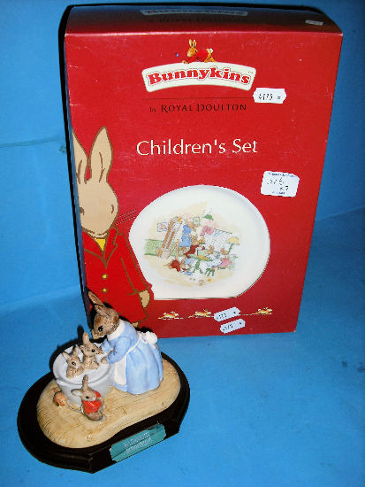 Appraisal: Royal Doulton Bathtime Bunnykins DB Limited Edition Boxed with Certificate