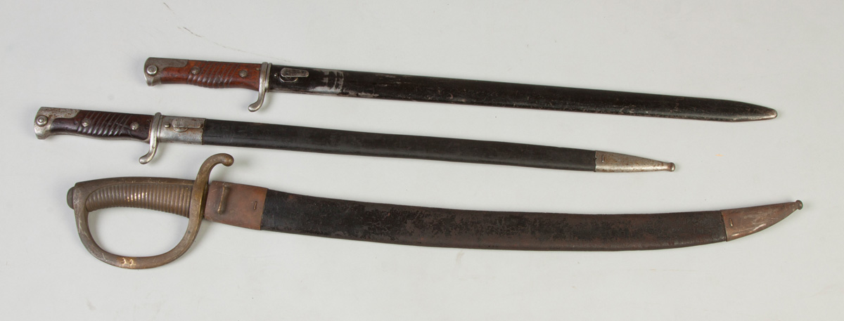 Appraisal: Military Sword Bayonets