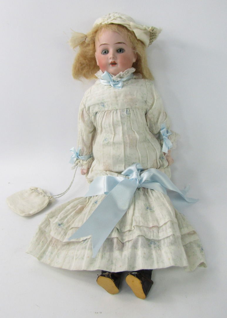 Appraisal: A Cuno Otta Dressel bisque head doll