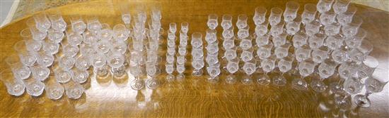 Appraisal: Galway Crystal Royal Irish pattern one hundred and six pieces