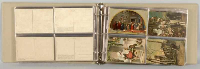 Appraisal: Large Postcard Album Description Includes many transportation animals and others