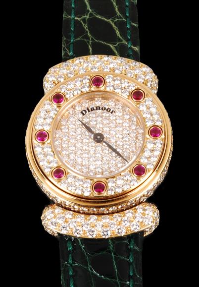 Appraisal: Dianoor Chameleon V a lady's carat gold diamond and ruby