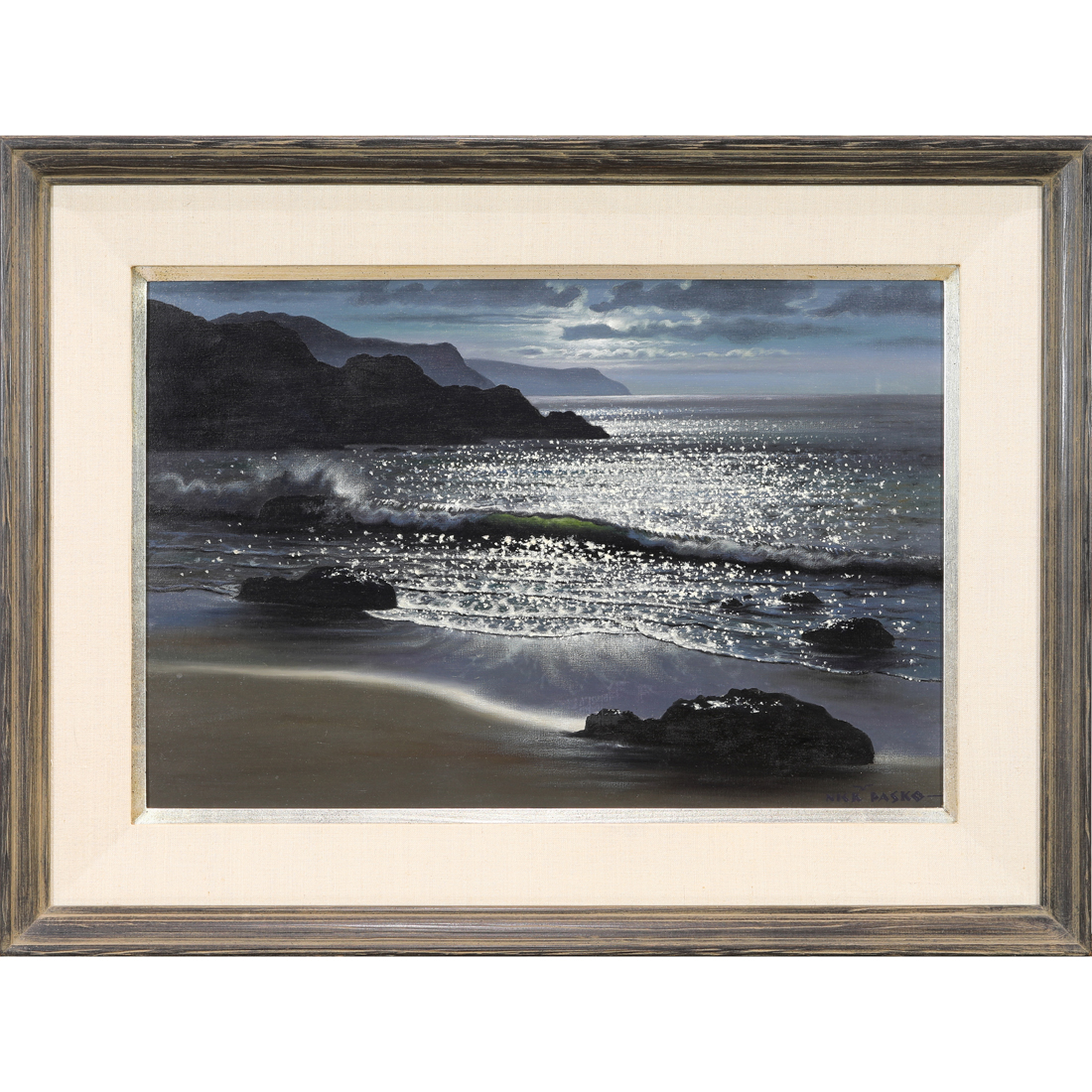 Appraisal: PAINTING NICK PASKO Nick Pasko American th century Seascape at