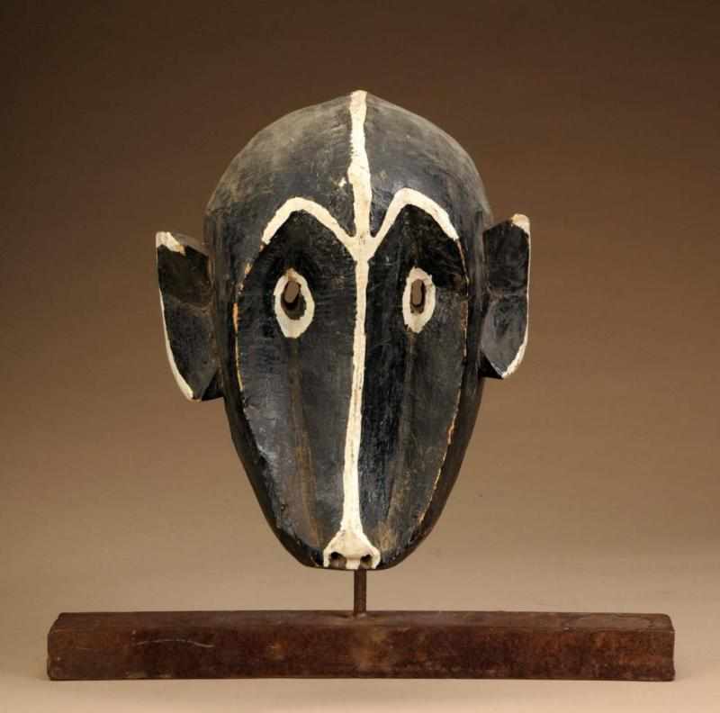 Appraisal: West African Dogon Monkey Mask Description From Mali Made of