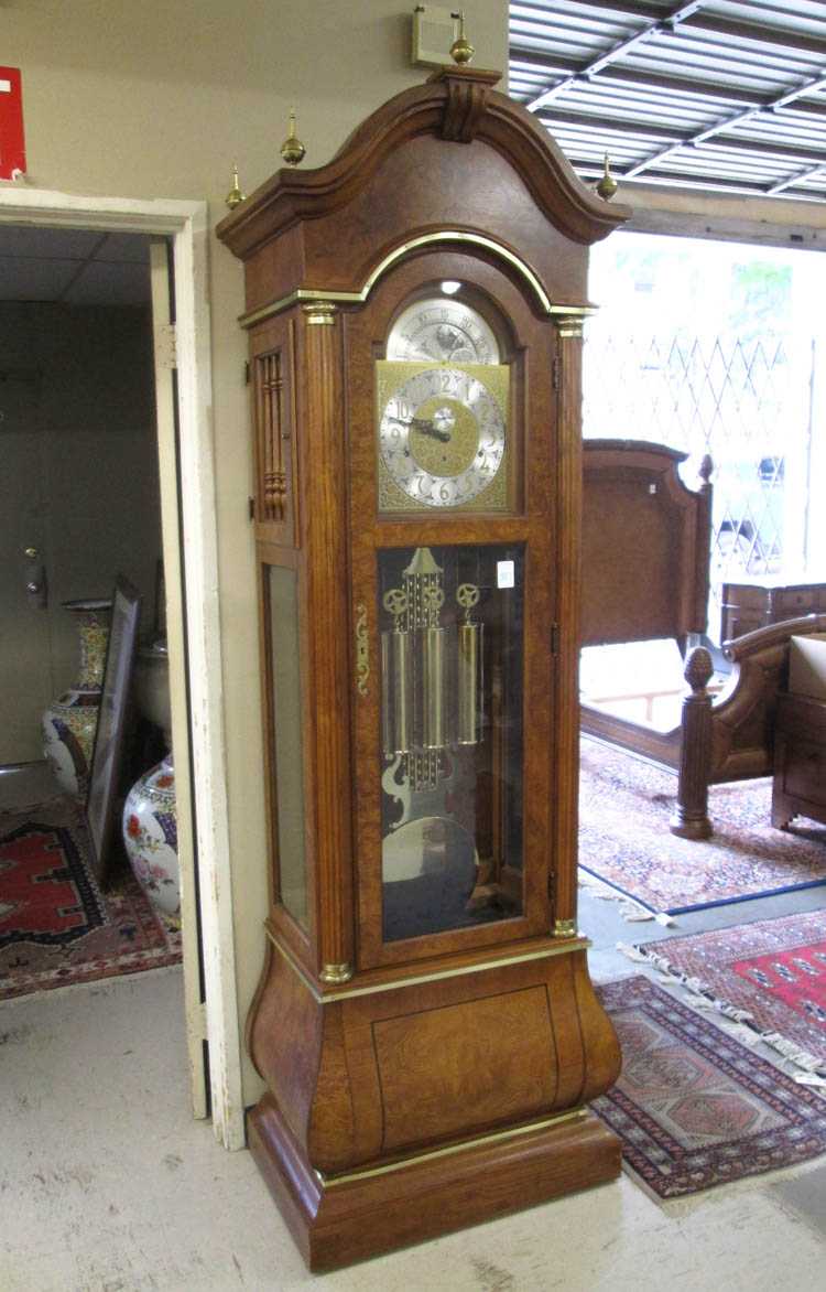 Appraisal: TALL CASE FLOOR CLOCK Ridgeway Clock Co model c the