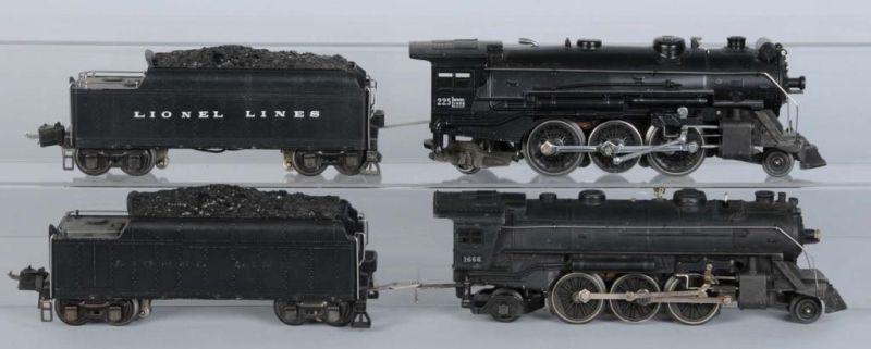 Appraisal: Lot of Lionel Steam Locomotives Tenders Description Pre-war O-gauge Includes