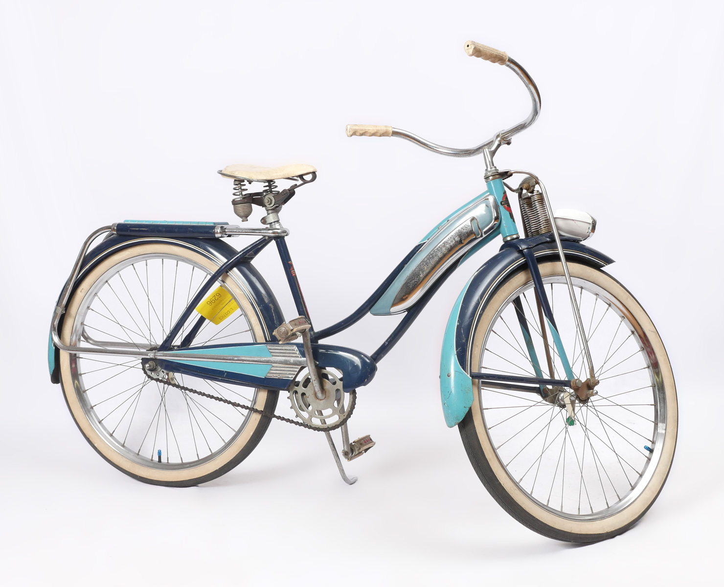 Appraisal: J C HIGGINS '' SUPER'' WESTERN FLYER BICYCLE Blue ''