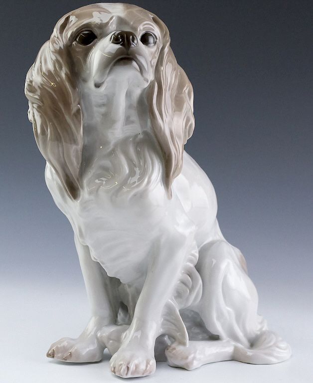 Appraisal: Rosenthal Porcelain Cocker Spaniel Dog Sculpture Rosenthal cocker spaniel porcelain