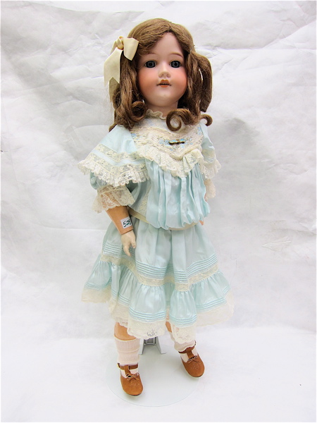 Appraisal: ARMAND MARSEILLE GERMAN BISQUE HEAD GIRL DOLL Bisque socket head