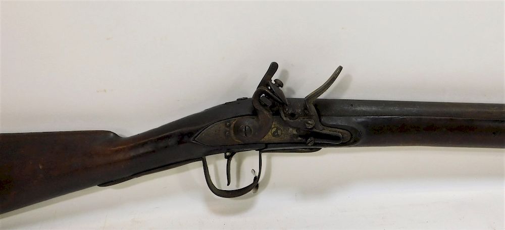 Appraisal: Wheeler Sons British Flintlock Musket Wheeler Sons British Flintlock Musket