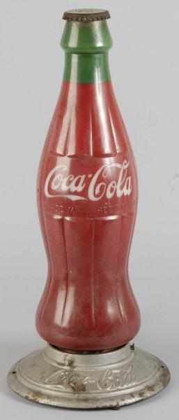 Appraisal: Milk Glass Coca-Cola Bottle Lamp Description s Complete with original