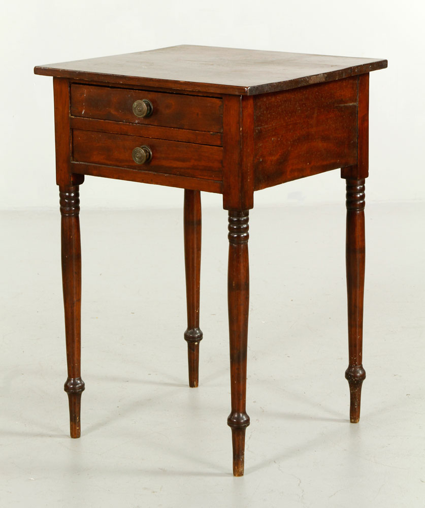 Appraisal: - Early th C Cherry Stand Early th century two