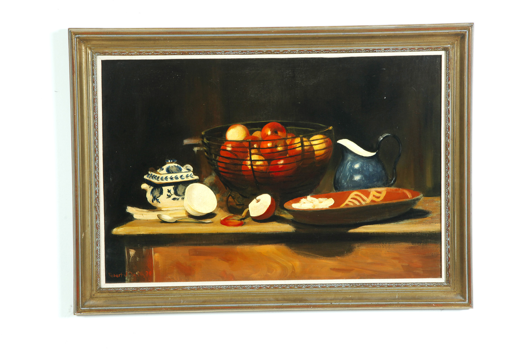 Appraisal: STILL LIFE BY ROBERT J SMITH OHIO CALIFORNIA - Oil