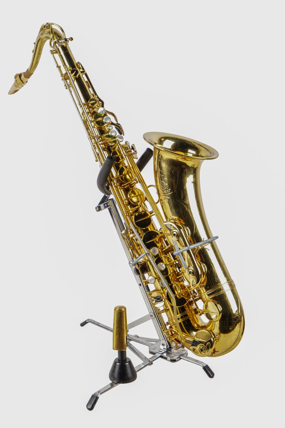 Appraisal: HENRI SELMER SAXOPHONEserial number M with fitted case various reeds