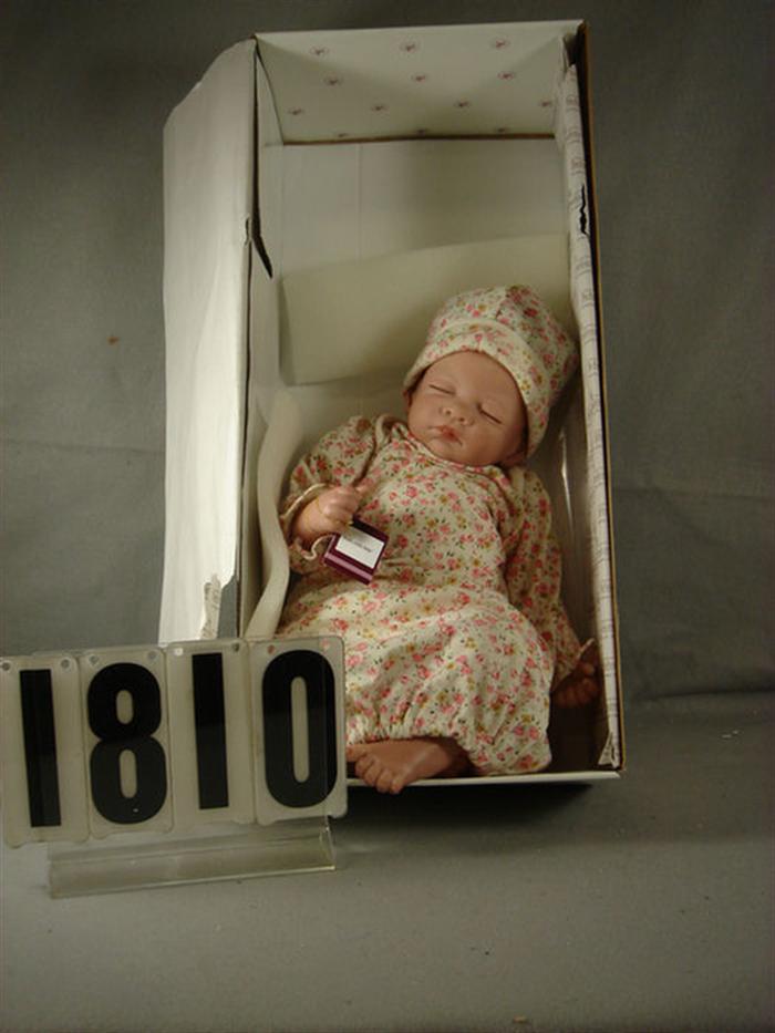 Appraisal: Ashton Drake Galleries doll Hush Little Baby Mint in Box