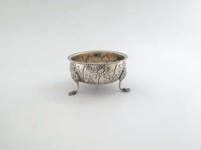 Appraisal: A George III Irish provincial sugar bowl on three cast