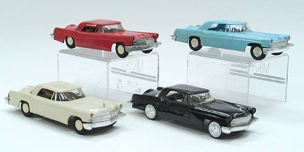 Appraisal: Ford Imperial promotional cars Lot of plastic promotional vehicles consisting